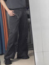 蘇系厚底德比鞋男增高鞋圓頭新款啞光樂(lè )福鞋男士休閑黑色英倫風(fēng)小皮鞋 啞光黑（黑色鞋帶）厚底增高7cm 42 曬單實(shí)拍圖