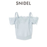 SNIDEL2025春夏新品時(shí)尚高腰開(kāi)叉印花魚(yú)尾半身裙含腰帶SWFS251204 灰色 M (1) 曬單實(shí)拍圖