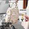 taoqibaby媽咪包嬰兒外出用品母嬰背奶雙肩多功能大容量媽媽包印花款 曬單實拍圖