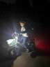 京悠雨超亮自行車(chē)燈前燈手電筒強光夜騎尾燈充電山地公路單車(chē)騎行裝備 升級款高亮前燈【200米可見(jiàn)】送數據線(xiàn)+硅膠綁帶 曬單實(shí)拍圖