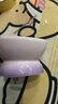 樂(lè )優(yōu)派貓碗陶瓷狗碗貓食盆狗盆寵物碗貓糧碗高腳防打翻貓咪用品 漸變紫 曬單實(shí)拍圖