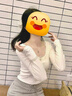 妙奕嘉白色內搭蕾絲打底衫女純欲辣妹上衣修身微胖顯瘦秋季衣服可外穿 磨毛純欲蕾絲蝴蝶結長(cháng)袖【白】 均碼 （建議75-120斤） 曬單實(shí)拍圖