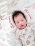 洽苒日本定型枕嬰兒0-6-12個(gè)月睡圓頭糾正偏頭型小米枕頭嬰兒定型枕 抽拉調節【小米填充-10A抗菌】粉色翅膀 默認 31x17x0cm 曬單實(shí)拍圖