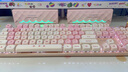 Colorfire電腦音響音箱家用桌面臺式機筆記本游戲音箱RGB炫酷燈效可變形拆分FS-D2101粉色 曬單實(shí)拍圖
