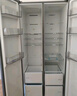 美的607pro升級雙開門對開家用電冰箱大容量風(fēng)冷無霜一級能效以舊換新國家補貼BCD-607WKPM(E) 星塵砂 曬單實拍圖