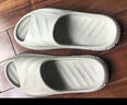 回力運動(dòng)拖鞋男士家居防滑防臭eva浴室涼鞋外穿厚底沙灘鞋 灰白42-43 曬單實(shí)拍圖