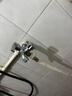 精銅雙頭快開(kāi)多功能雙控洗衣機水龍頭一進(jìn)二出三通拖把池水龍頭 本色牙嘴 雙出水網(wǎng)嘴尖嘴 曬單實(shí)拍圖
