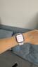Apple/蘋果 Watch S11 智能手表GPS款42毫米玫瑰金色鋁金屬表殼淡桃粉色運動型表帶S/M MEUN4CH/B 曬單實拍圖