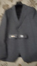 雅戈?duì)枺╕OUNGOR）西服男士秋冬休閑西服全羊毛面料全里設(shè)計(jì)舒適商務(wù)商場同款 中灰YXXB217271DLY M 170/92A 曬單實(shí)拍圖