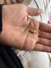 周大生黃金吊墜足金999葫蘆掛墜配頸繩古韻福祿吉祥福運(yùn)送女友生日禮物 黃金葫蘆吊墜-【配頸繩,絨布袋包裝】 中版-5.02g 曬單實(shí)拍圖