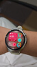 華為（HUAWEI）手表WATCH 5【情定七夕】智能運動健康eSIM獨立通話血氧呼吸體溫監(jiān)測風險評估男女士朋友4Pro 42mm金星白丨白色素皮復(fù)合表帶【皮表帶+貼膜】 曬單實拍圖