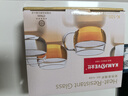 金灶（KAMJOVE） 玻璃茶杯套裝 辦公茶杯水杯花茶杯 帶把小杯子耐熱玻璃品茗杯 4小杯K-105【80ml】 曬單實(shí)拍圖