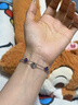 中國黃金（CHINA GOLD）幸運四葉草銀手鏈女天然紫水晶手串新年禮物情人節送女友老婆生日 幸運四葉草雙層手鏈-紫水晶 曬單實(shí)拍圖