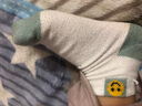塔曼貓兒童襪子春夏季網(wǎng)眼薄款男童女童中大童短筒嬰兒寶寶小童小孩棉襪 【5雙裝】512口笑臉男船襪 6-8歲(鞋碼28-31碼) 曬單實拍圖