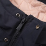 暇步士（Hush Puppies）童裝兒童三防棉服冬裝男童連帽戶外服女童厚外套 玫瑰粉 140 曬單實拍圖