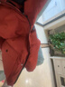 波司登（BOSIDENG）25年新款男女兒童短款5A抗菌4防面料大兜連帽羽絨服T250246915DS 深雅紅|1697 160 /80 約 150-160cm 45kg 曬單實(shí)拍圖
