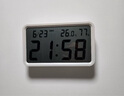 無(wú)印良品（MUJI）數字鐘 大 白色 247*148*44mm 曬單實(shí)拍圖