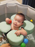 水之夢(mèng)水之夢(mèng)免充氣兒童游泳腋下圈安全平穩(wěn)不側(cè)翻適用3個(gè)月-4歲 速干版+綠色 曬單實(shí)拍圖