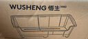 【開(kāi)學(xué)必備】悟生可伸縮書(shū)箱中小學(xué)生收納箱教室用桌邊書(shū)架高中生可移動(dòng)帶滑輪書(shū)桌下放書(shū)籍書(shū)本收納神器高顏值白色 曬單實(shí)拍圖
