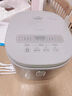 美的（Midea）電飯煲 0涂層電飯鍋4升 316L不銹鋼內(nèi)膽3-4人家用多功能無(wú)涂層微壓智能預(yù)約MB-RE476S 曬單實(shí)拍圖