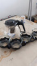 【京東物流】茶壺套裝整套茶具大容量玻璃茶杯帶濾網(wǎng)耐高溫泡茶具 1000ML一壺+四杯套裝 曬單實(shí)拍圖