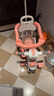貝趣兒童三輪車(chē)1-3歲腳踏車(chē)寶寶遛娃神器嬰兒推車(chē)溜溜車(chē)三合一手推車(chē) 【安全護欄+靠背+轉向手推桿】 粉 推騎兩用0-6歲溜娃小孩自行車(chē) 曬單實(shí)拍圖