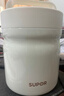 蘇泊爾（SUPOR）保溫飯盒便當盒上班族學(xué)生帶飯大容量不銹鋼保溫桶 【帶分格】珍珠白 1.3L 曬單實(shí)拍圖