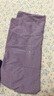 百思絨專業(yè)跑步運(yùn)動(dòng)套裝女防走光夏季透氣瑜伽服粉紫上衣+紫短褲 M 曬單實(shí)拍圖