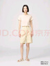 優(yōu)衣庫(kù)合作款女裝大師T圓領(lǐng)T恤短袖正肩素色白T474404 00 白色 M /160/84A 曬單實(shí)拍圖