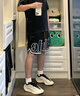 阿迪達斯YEEZY 700異形夜光椰子青少年學(xué)生運動(dòng)鞋FW4980 37碼 曬單實(shí)拍圖