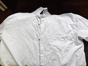 海媽家童裝男童襯衫短袖純棉夏裝2025新款兒童學(xué)院風(fēng)男孩白色襯衣 曬單實(shí)拍圖