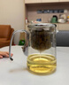 唯成玻璃磁吸無桿飄逸杯茶水分離泡茶壺高檔懶人泡茶器家用過濾沖茶具 LX飄逸杯【直身煙灰750ml】+金保 曬單實拍圖