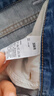 森馬（Semir）森柔牛仔|牛仔褲女港風(fēng)舒適闊腿褲顯瘦秋季女生長(cháng)褲103524124001A 曬單實(shí)拍圖