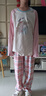 貓人兒童睡衣女童春秋款純棉小孩長(cháng)袖中大童家居服套裝 甜心女孩 160 曬單實(shí)拍圖