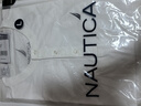 諾帝卡（NAUTICA）【單件直降】男裝25春夏新款索羅娜涼感汗布亨利領(lǐng)T恤男TE5204 白色1BW L 曬單實(shí)拍圖