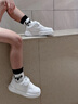 安奈兒兒童小白鞋幼兒園2025新款冬季男童白色百搭板鞋女童運動(dòng)鞋秋 白色 31 內長(cháng)19.9cm/建議腳長(cháng)18.9cm 曬單實(shí)拍圖