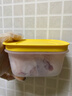 特百惠（Tupperware）迷你170ml*2保鮮盒食品級冰箱儲物收納盒肉類(lèi)輔食速凍密封不串味 曬單實(shí)拍圖