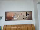 自粘貼畫臥室床頭房間背景壁畫酒店賓館主臥裝飾畫小清馨民宿旅館 靜心如意 特大180厘米x60厘米 仿真邊框 自帶背膠 曬單實(shí)拍圖