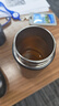 小罐茶茶具304不銹鋼保溫杯茶具茶水分離杯泡茶水杯 黑色 禮盒裝 曬單實(shí)拍圖