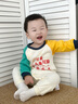 優(yōu)娜逗新生兒爬服貼身打底滿(mǎn)月男女寶寶嬰兒衣服純棉連體衣春秋季四季款 （小可愛(ài)未來(lái)可期）094 80cm 80碼適合16-20斤左右 曬單實(shí)拍圖
