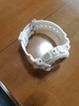 Mtin橡膠樹脂手表帶表殼適配 baby-g BA-110 112 111 BA130男女腕帶配件 亮光白色玫瑰金字 14mm 曬單實拍圖
