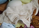 美德樂（Medela）哺乳文胸輕薄透氣產(chǎn)后喂奶孕婦內(nèi)衣單層前開扣無鋼圈輕盈款 奶油色 L 曬單實拍圖