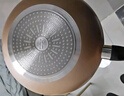 美的（Midea）不粘鍋炒鍋 平底炒菜鍋牛排煎鍋電磁爐燃?xì)庠钔ㄓ蒙儆蜔熂矣脧N具 曬單實(shí)拍圖