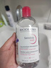 Bioderma貝德瑪正品新日期法國原裝進(jìn)口卸妝水粉水綠水深層清潔面部眼唇 貝德瑪粉水500ml敏感肌 曬單實拍圖