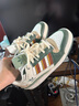 adidas FORUM LOW CL低幫休閑籃球板鞋男女阿迪達斯三葉草   氧化綠/柔和棕/漢玉白   40 曬單實(shí)拍圖
