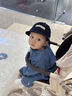 G·DUCK KIDS嬰兒衣服春秋季男寶寶牛仔連體衣春裝洋氣韓版嬰幼兒早春外出爬服 牛仔爬服 80cm 曬單實(shí)拍圖