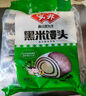 安井 黑米饅頭 1kg 2斤裝約48個(gè) 雜糧饅頭包子 傳統(tǒng)加熱即食糕點(diǎn)早餐  曬單實(shí)拍圖