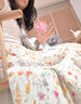 沐霓 裙子半身裙 女夏秋2025新款韓系碎花高腰顯瘦中長款a字裙子 法式小清新半身裙【裙長約85】 均碼 曬單實拍圖