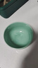 蘇氏陶瓷（SUSHI CERAMICS）青瓷釉陶瓷碗花開(kāi)富貴米飯碗湯碗6件套裝餐具 曬單實(shí)拍圖