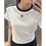 三葉草（Adidas）阿迪達(dá)斯ADIDAS 三葉草女子運動休閑短款短袖T恤 JC8704  M  曬單實拍圖